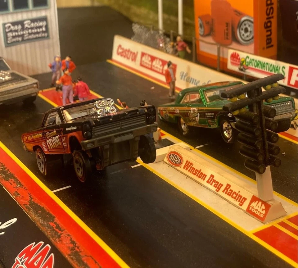 Hot Wheels 1965 Mercury Comet Cyclone 427ci Gasser NHRA DRAG RACING SIN USAR, EN CAJA Foto 2 de 4