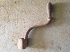 Old Antique Metal Hand Crank Tractor / Hit and Miss Engine Steampunk