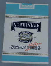 "North State" Schachtel f&uuml;r 20 Zigaretten Karton um 1955 (101627)