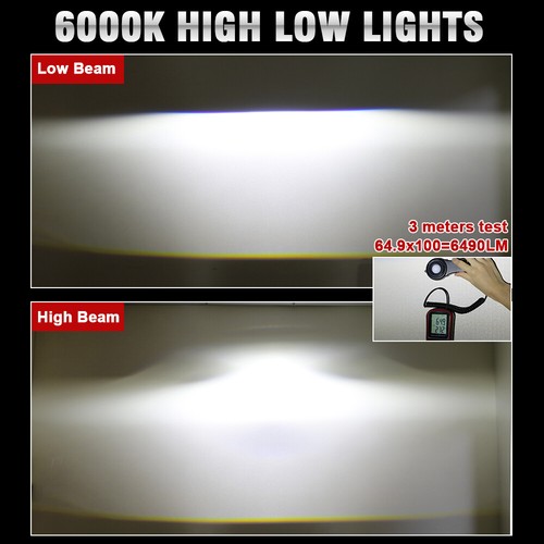 Luces antiniebla LED bi de 3,0" lentes de proyector hiperboloides para Ford Focus MK2 MK3 - Imagen 4 de 8