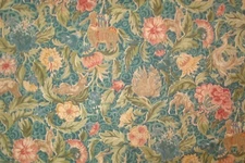 1.6 yds Mulberry Co Fabric Enchanted Forest Animal print Pillows 54"x 58"