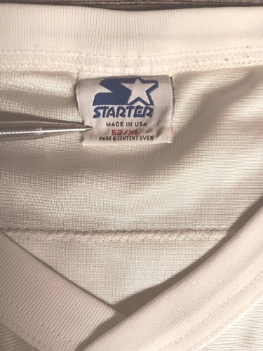 Maglietta Starter vintage Miami Dolphins Dan Marino taglia 52 marchio Starter LOOK! - Foto 3 di 7