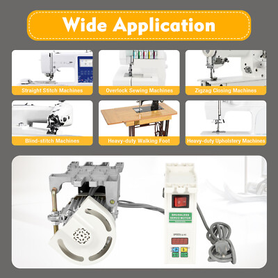 600W Industrial Sewing Machine Brushless Servo Motor Split For Most Machines