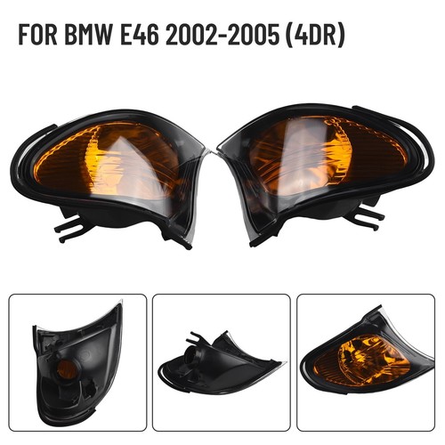 Am��liorer la s��curit�� et le style avec les feux d'angle jaunes pour BMW E46 S - Photo 9 sur 24