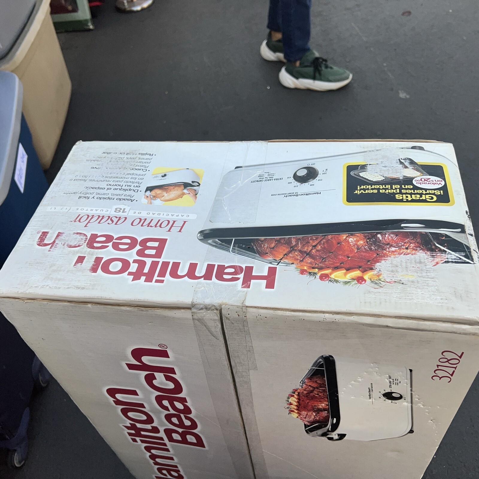 NEW Vintage Hamilton Beach 18 Quart Roaster Oven ExtraLarge 32182