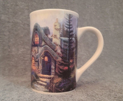 Thomas Kincade Painter of Light 2003 Cottage Coffee Cup VGC Vintage Collectible