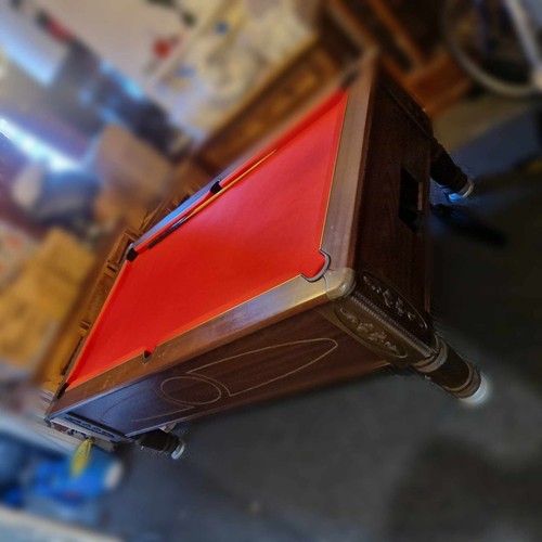 Imperial 7x4 Slate Bed Ex Pub Pool Table. New Recover & Accessories