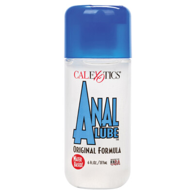 CalExotics Anal Lube Original Water Based Formula Personal Lubricant 6 oz Ease