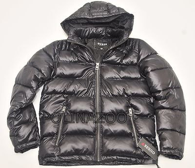guess padded jacket mens