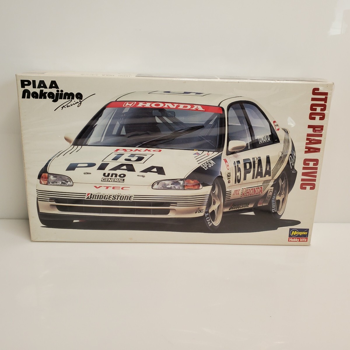 タミヤ　PIAA ACCORD & ハセガワPIAA CIVIC JTCC Rare Vintage Hasegawa JTCC PIAA #15 Honda Civic EG9 Model Kit