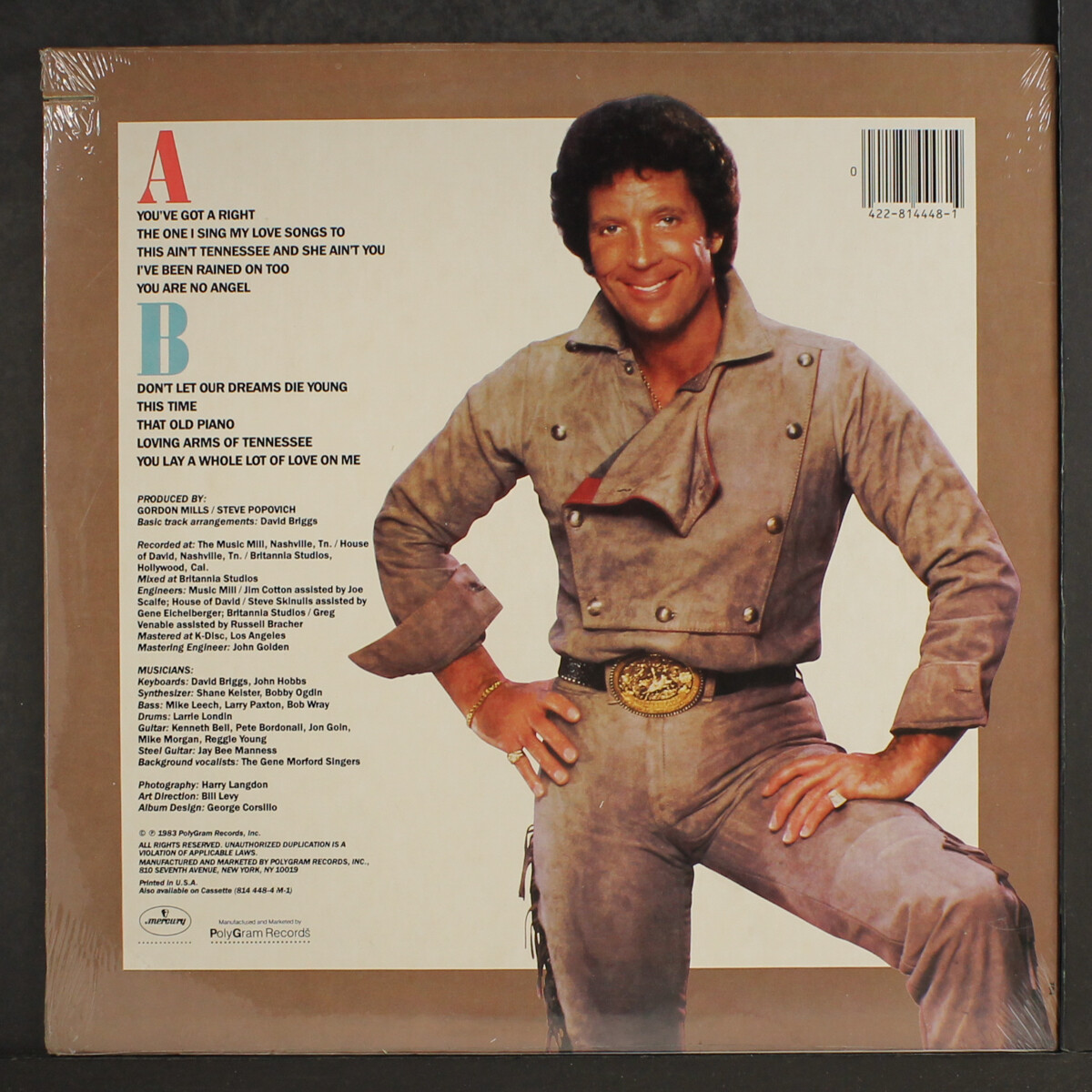 【中古】 Don’t Let Our Dreams Die Young トム・ジョーンズ Tom Jones - Don't Let Our Dreams Die Young - Mercury - 814