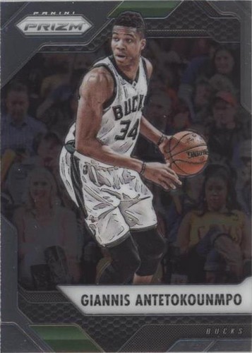 2016-17 Panini Optic Giannis Antetokounpo #25 Milwaukee Bucks