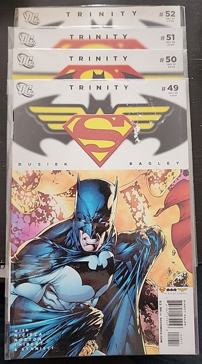 Trinity DC Comics Issues #49, #50, #51, #52 Batman, Superman