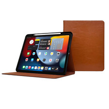 iPad Air 13" M2 Case - 2024 - With Pencil Holder -Sleep/Wake - Genuine Leather