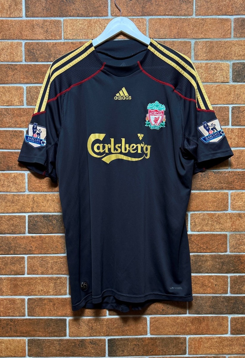 LIVERPOOL 2009/2010 AWAY SHIRT FOOTBALL JERSEY ADIDAS E85670 #9