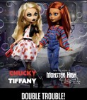 ✅  MONSTER HIGH SKULLECTOR CHUCKY AND TIFFANY DOLL 2-PACK ✅  NEW