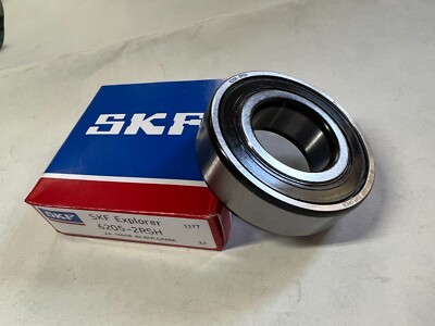 SKF 6205-2RS / C3 2 RUBBER SHIELDED BALL BEARING 25mmX52mmX15mm NEW