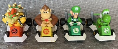 Mario Kart Set Mini Figur Yujin . Luigi Yoshi Donkey K. Bowser. Lesgi Desc/Read
