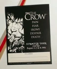 THE CROW ATROCITY TOUR EX LIBRISJAMES O'BARR PROMO COMIC BOOKPLATE BLANK STICKER