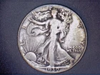 1939 Liberty Walking Half,  Circulated Ave, .3617 Oz Silver (US-8827)