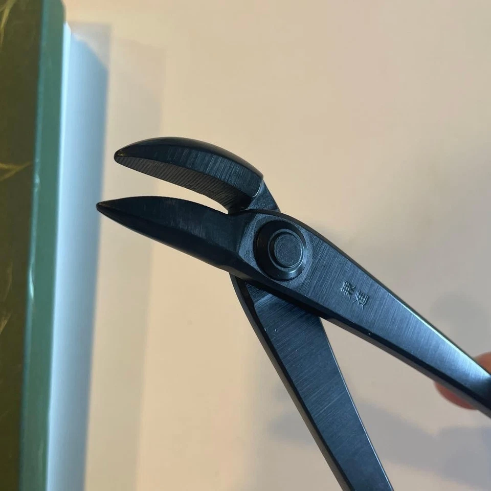 Японские плоскогубцы бонсай джин 220 мм углеродистая сталь черная отделка с коробкой винтажный инструмент - Изображение 4 из 4