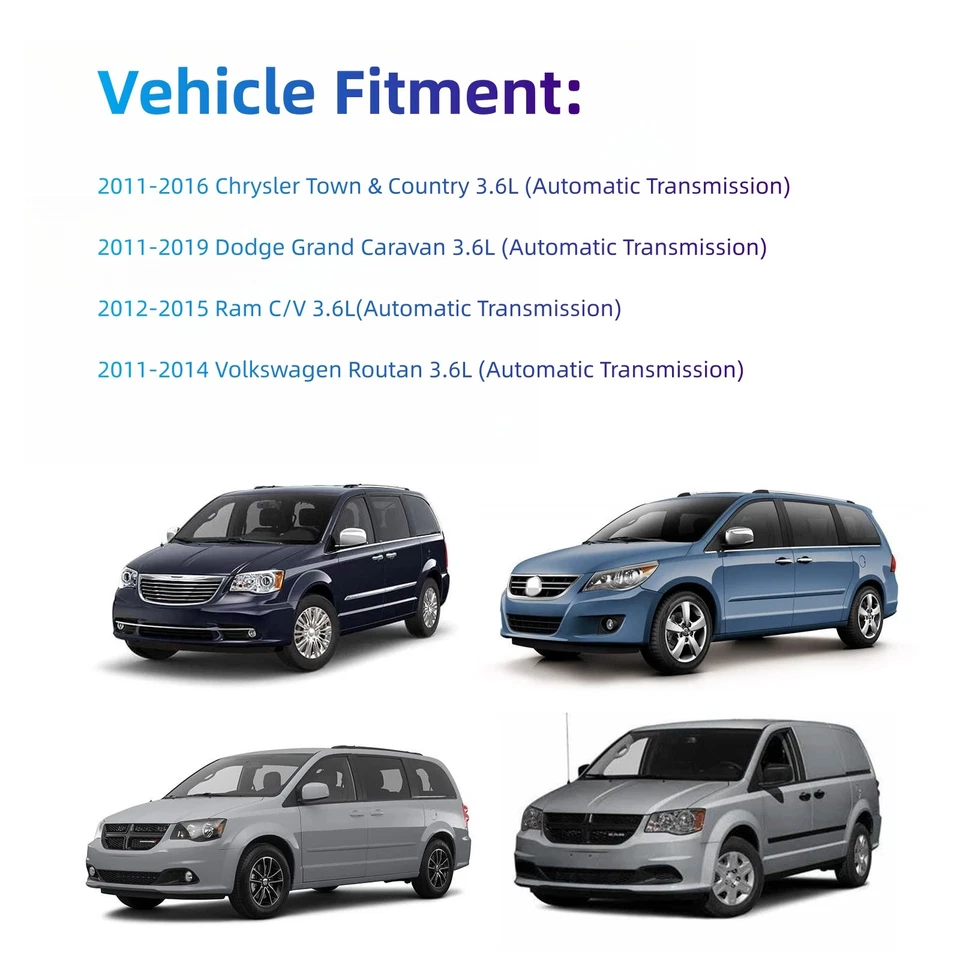 Juego de montaje de motor y transmisión de 4 piezas para Dodge Grand Caravan Ram C/V A/T 11-19 Foto 3 de 4