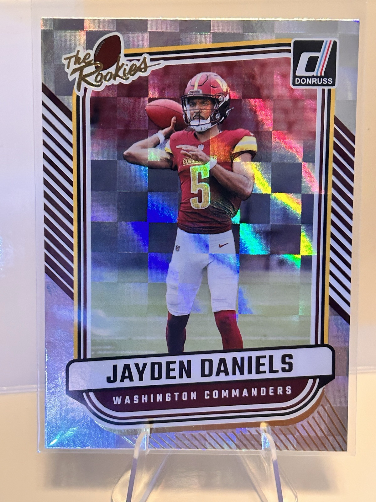 🔥🔥 2024 Donruss Jayden Daniels The Rookies #Tr-37 Rc Washington Commanders