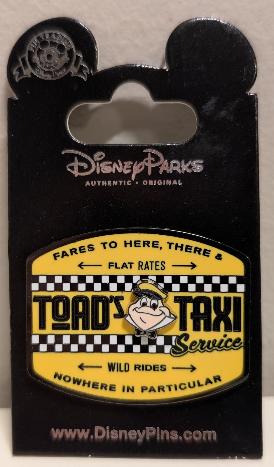 Disney Parks Pin Trading Mr. Toad's Wild Ride - Toad's Taxi Service Pin 2016