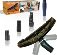 Horsehair Hardfloor Attachment for Wood and Tile Floors plus Vacuum Hose