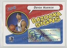 2004-05 Topps Bazooka Signs Devin Harris #BS-DH Auto 5h9