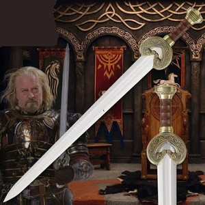 Handmade Herugrim Sword Replica with Scabbard & Wall Plaque with Scabbard VBS-07
