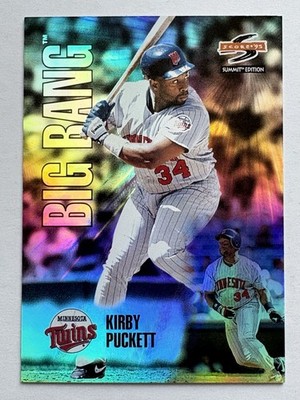 1995 Score Summit Edition Big Bang Kirby Puckett #BB11 Twins