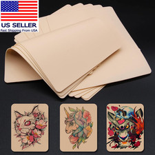 Blank Tattoo Practice Skins - 10Pcs Tattoo Skin Practice Double Sides 8X6" Fake