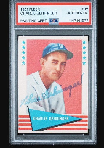 1961 Charlie Gehringer #32