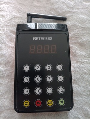 TD029 Restaurant Calling System Waiter Pager Transmitter Only. 