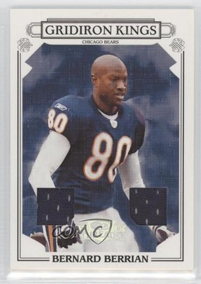 2007 Donruss Threads Pro Gridiron Kings Materials 30/250 Bernard Berrian 0a1