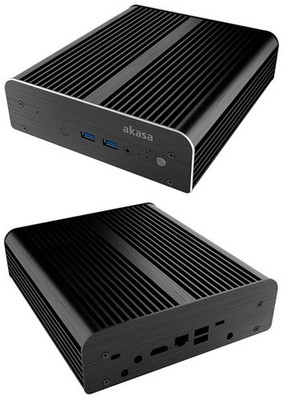 Akasa Newton S7 Gehäuse (für Intel NUC NUC7i5BNH/NUC7i5BNK,