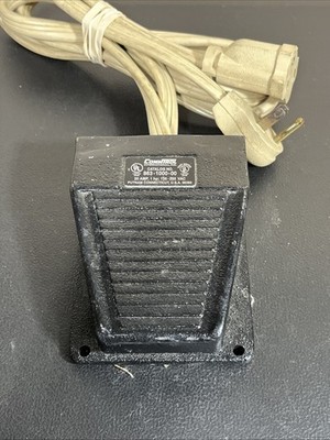 Conntrol Int'l 863-1000-00 Foot Switch 20AMP (A) 1 HP (CV) 125-250 VAC