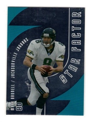 Mark Brunell 2001 Quantum Leaf Star Factor 526/2000 #SF-15 Football Card-B1