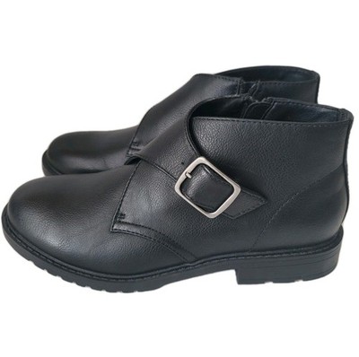 Frye and Co. Men's Oliver Stacked Heel Casual Dress Boots shoes Bla Size 8