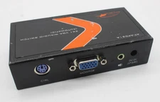 Atlona AT-APC21A VGA Video w/ Audio Switch Automatic Black Multi DC 5V