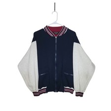 Vintage Christian Dior zip up athletic track jacket sz M