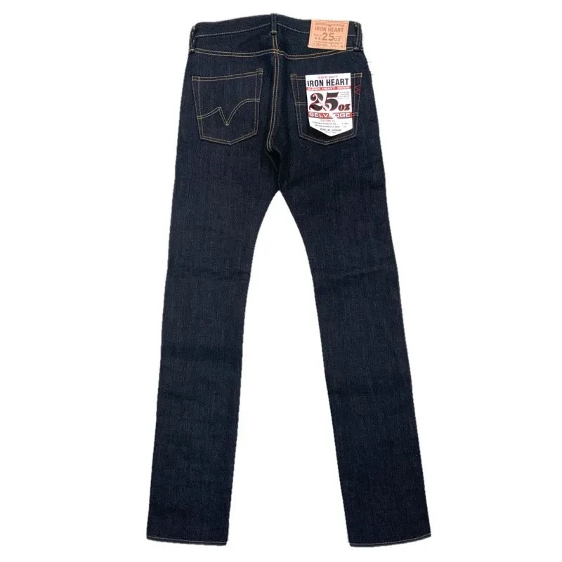 Iron Heart 555-XHS 25oz Selvedge Denim Super Slim Straight