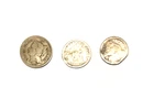 3 Seated Liberty coins