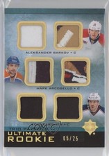 2013-14 Ultimate Collection 5/25 Mark Arcobello Boone Jenner #URJ3-C Patch 2d8