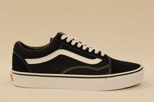 VANS OLD SKOOL  VN000D3HY281 scarpa unisex in pelle e tessuto nero e bianco