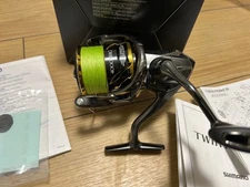 Shimano Twin Power 4000MHG Reel Green Spool Used No Customs Fees US