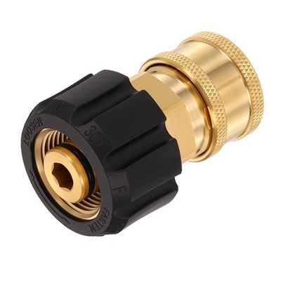 #ad Pressure Washer Adapter M22 14mm Female to 3 8quot; Female Quick Plug Brass Fitting $20.77