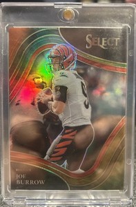 2021 Panini Select Joe Burrow Tie Dye Field Level /25 SSP #309
