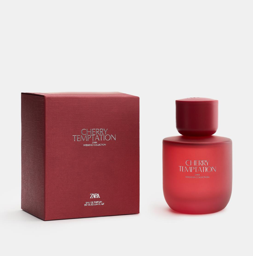 ZARA Cherry Temptation Eau De Parfum EDP Fragrance 90ml New